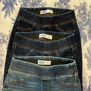 EUC Old Navy Rockstar jeggings. Midrise.